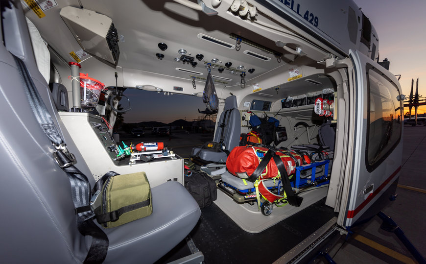 EMERGENCY ROOM IN THE SKY: A LOOK INTO THE BELL 429 LIGHT-WEIGHT HEMS INTERIOR KITS